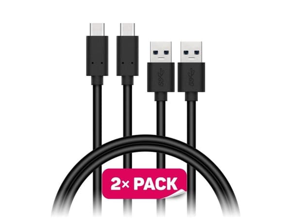 Kabel USB Connect IT USB-A - 1 m Czarny (CCA-5006-BK)