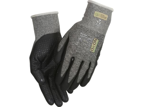 OX-ON Handsker Recycle Supreme 16601 Str.09 - (12 par)