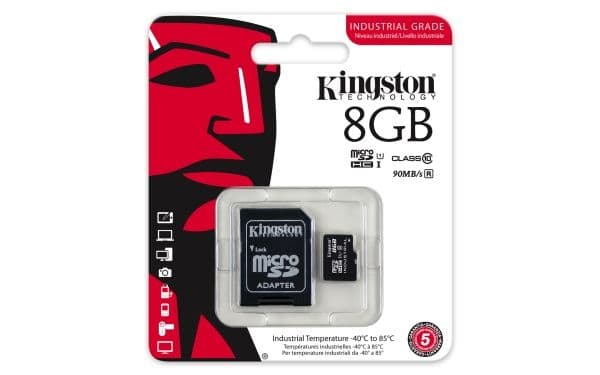 Kingston - Flashminnekort (microSDHC til SD-adapter inkludert) - 8 GB - UHS Class 1 / Class10 - microSDHC UHS-I