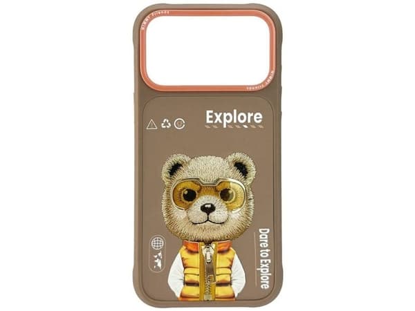 Nimmy Cool&amp;Cute 2.0 Bear Case for iPhone 17 Pro Max - Beige