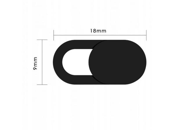Kameraskydd Cam Fit+ svart