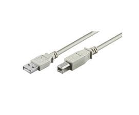 MicroConnect - USB-kabel - USB (hane) till USB typ B (hane) - 1 m