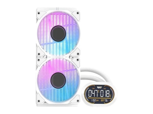 Darkflash DH240D v2 CPU-kylare (vit)