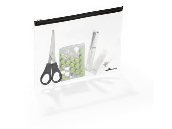 Durable 248001, Svart, Transparent, 5 styck