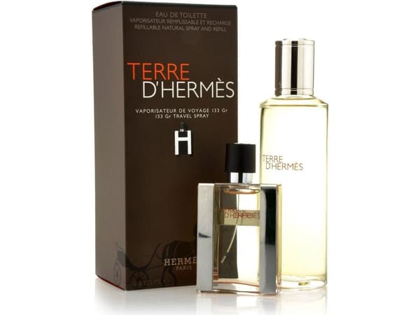 HERMES SET Hermes Terre D'Hermes EDT spray 30ml + refill 125ml
