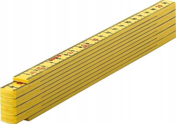 Hopfällbart måttband i trä 2 m HG 2/10