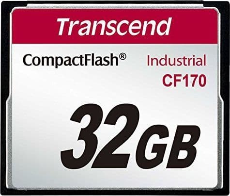 Transcend CF170 Industrial - Flash-minneskort - 32 GB - 170x - CompactFlash