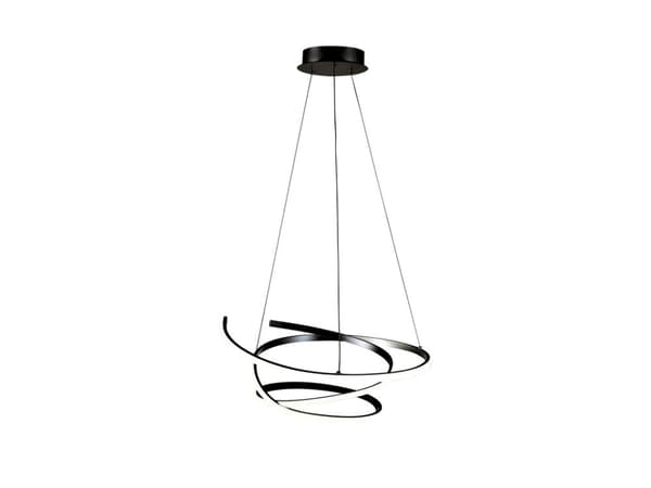 Pendellampe LED SIBIU 42 W 4000 K sort