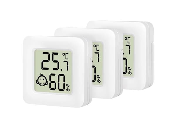 LogiLink Thermo- Hygrometer, 3pcs pack
