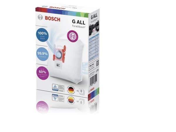 Bosch PowerProtect G ALL Dammsugarpåsar - 4-pack