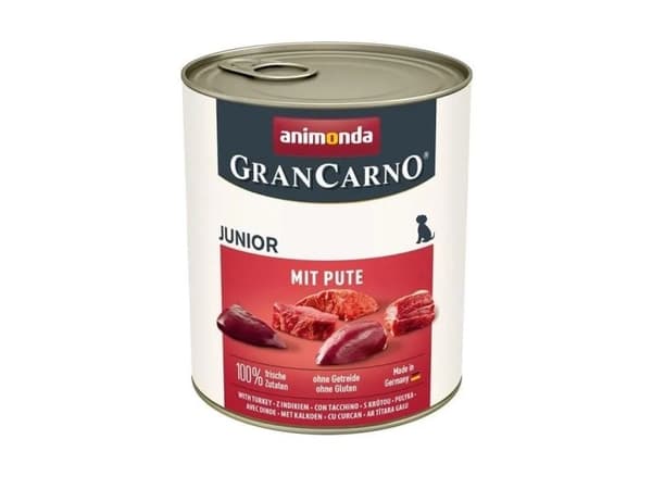 ANIMONDA Grancarno Junior Turkey - Vådt hundefoder - 800 g