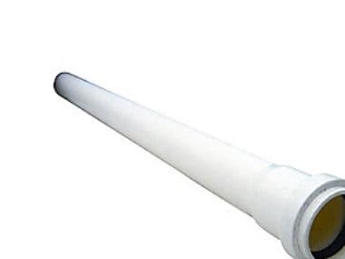 Röravlopp 40 x 500 mm vit PP