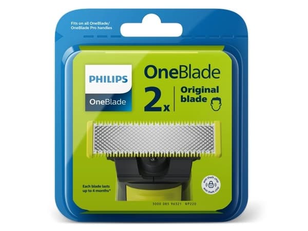 Philips OneBlade QP220 - Klinge - til trimmer (pakke med 2)