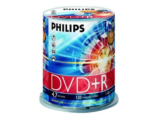 Philips DVD+R DR4S6B00F/00, DVD-R, 4,7 GB