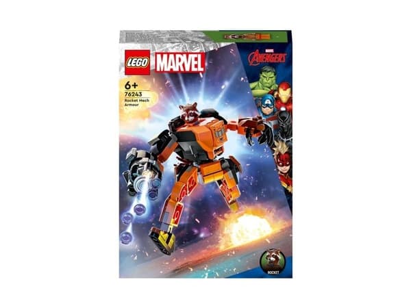 LEGO Marvel mekanisk rustning Rocketta (76243)