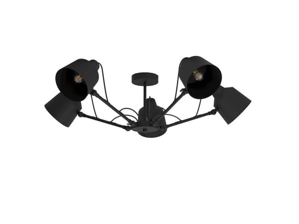 EGLO BASURTU taklampe i sort, 5L
