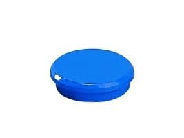 Dahle magnet, rund, 24 mm, blå, förpackning 10 st.