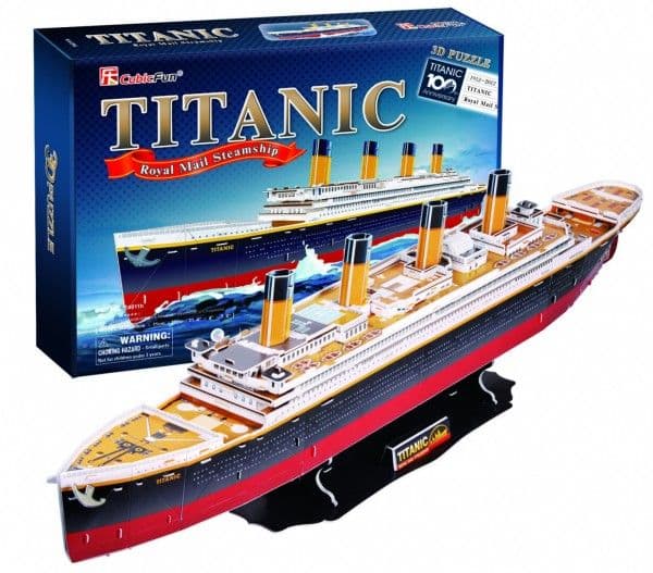 3D Titanic Large pussel