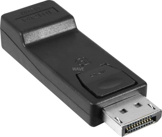 Goobay HDMI DisplayPort Adapter, DisplayPort, HDMI, Sort