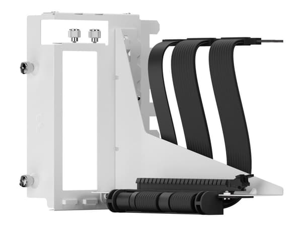 Fractal Design Flex 2 - GPU-fäste - vit, matt svart (kabel)