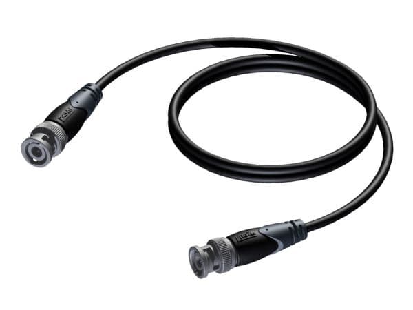 PROCAB CLV156/3, 3 m, BNC, BNC, BNC, Musta, Vihreä