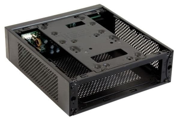Chieftec IX-01B-OP, Small Form Factor (SFF), PC, musta, Mini-ITX, Terästä, 2.5,3.5"