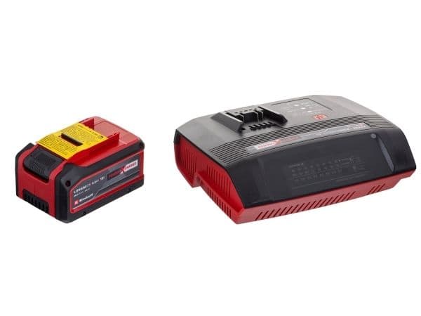 Einhell 4512143, Batterilader, Lithium-Ion (Li-Ion), 6 Ah, 18 V, Einhell, Sort, Rød