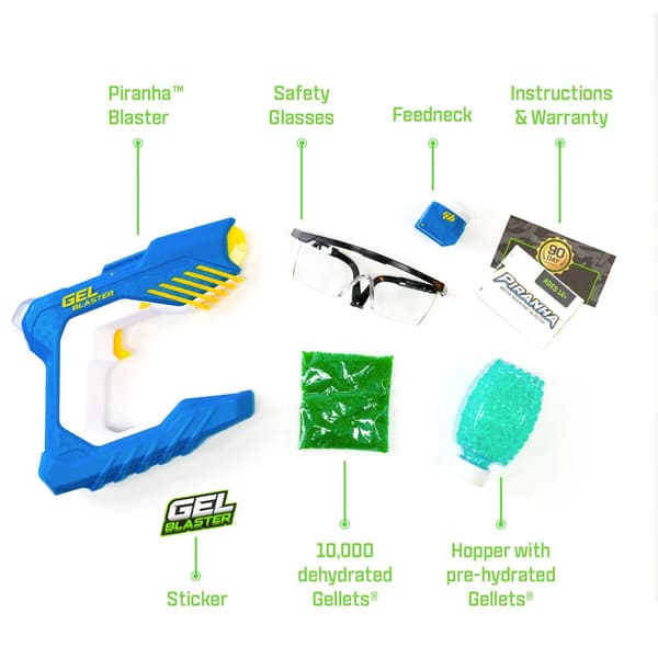 Gel Blaster Piranha-pistol