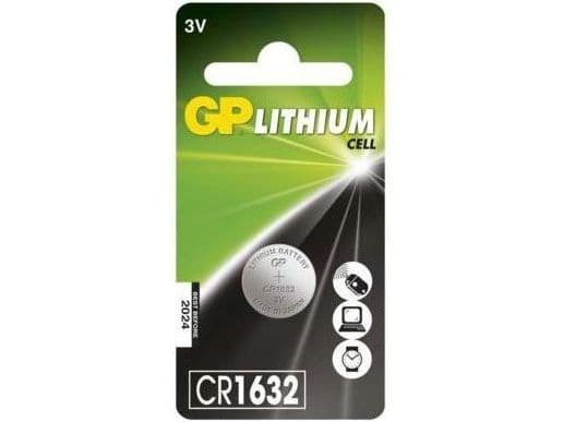 Gp cr1632 batteri stk.