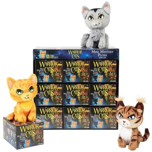 Warrior Cats Mini Mystery Plush 15 Cm Asst.