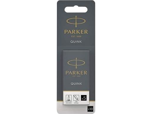 Parker 1950206, musta, musta, 10 kpl