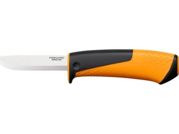 Fiskars campingset - yxa + kniv + såg