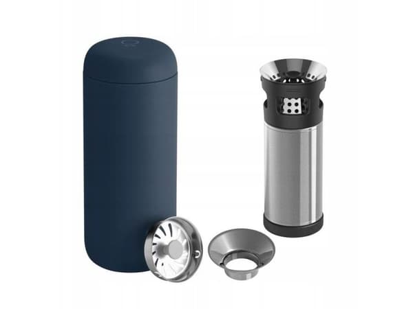 Fellow Carter Infuser-set Carter Move Mug Navy Blue 473 ml + Carter Infuser Brewer
