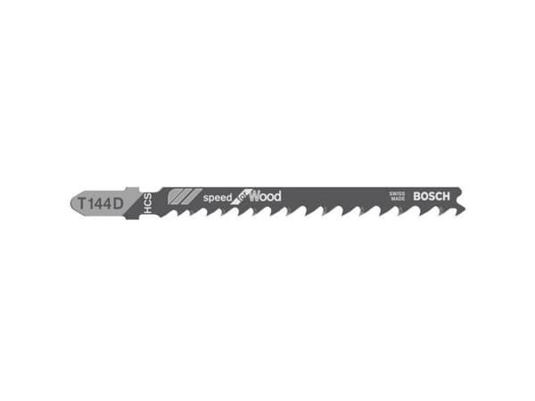 Bosch CHISEL BLADE T144D WOOD COARSE 5 PIECES