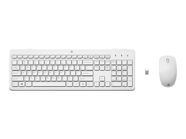 HP 230 WL hiiri + KB Combo WHT