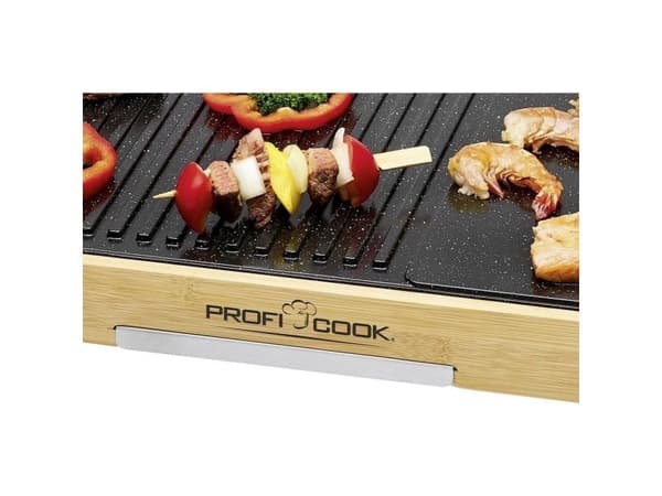 ProfiCook PC-TYG 1143 - Grill/griddle - elektrisk - 1275 cm2