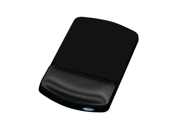 Musmatta fellowes, justerbar, med handledsstöd, grå