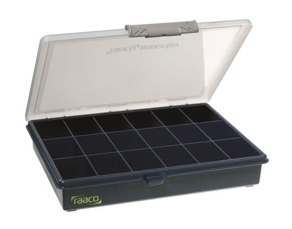 raaco Assorter 5-18, Polypropylen (PP), 320 g, Blå