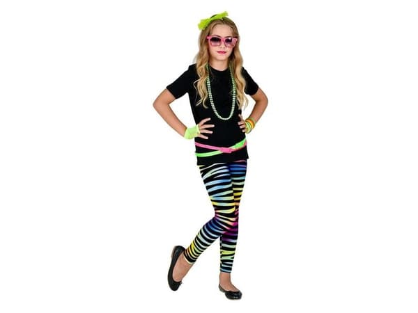 Neon animal leggings