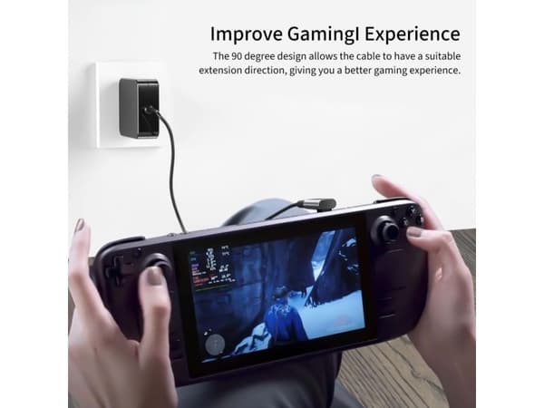 USB-adapter Tech-Protect AA02 USB-C - USB-C grå (5906302367979)