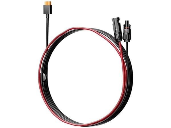 EcoFlow LMC4-XT60I-2.5M, Kaapeli, musta, Punainen, 2,5 m