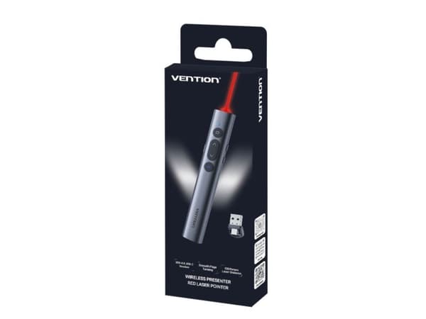 PPT Vention wireless laser pointer (red)