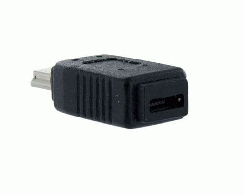 StarTech.com Micro USB to Mini USB 2.0 Adapter - Micro USB (f) to Mini USB (m) (UUSBMUSBFM) - USB-adapteri - Micro-USB tyyppi B (hun) til mini-USB ...