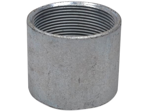 Smedet muffe galvaniseret 1/2