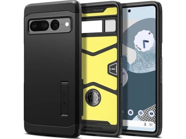 Spigen ACS04728, Etui, Google, Pixel 7 Pro, 17 cm (6.7"), Sort