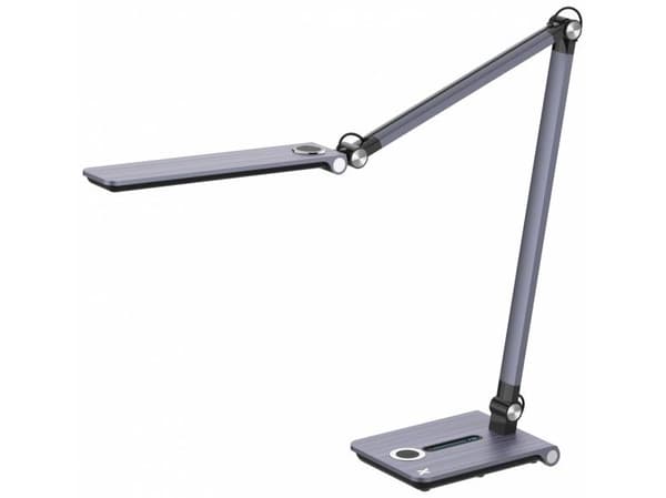 Maxcom skrivebordslampe sølv (MAXCOMML5000)
