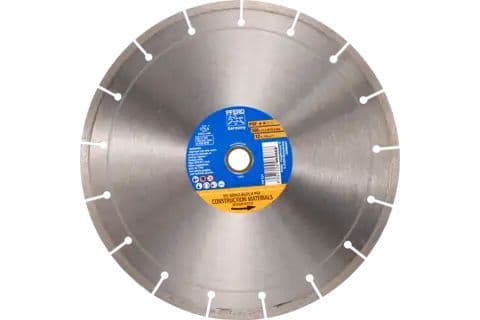 PFERD Diamond cut-off wheels for the construction industry, segmented type PSF, Stål