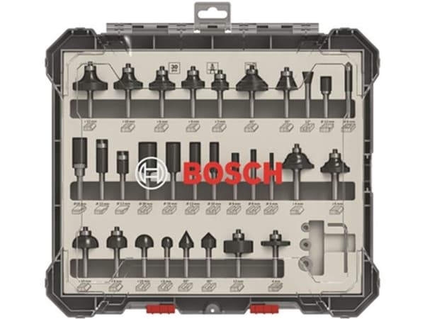Bosch CUTTERS SET HM 6MM 30 stycken