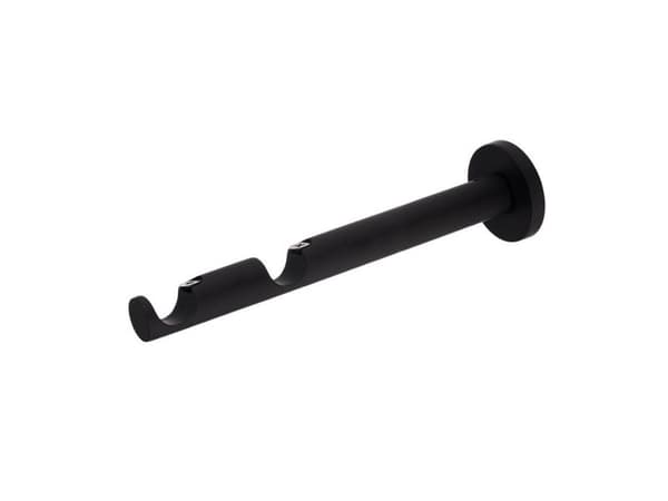 [OUTLET] - Domoletti Curtain Rod Bracket Double D19 M.Black