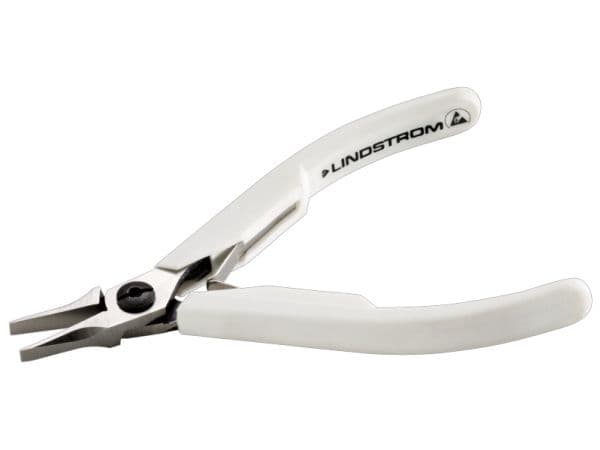 Lindström 7490 ESD flat tang, rett, stål, 120 mm